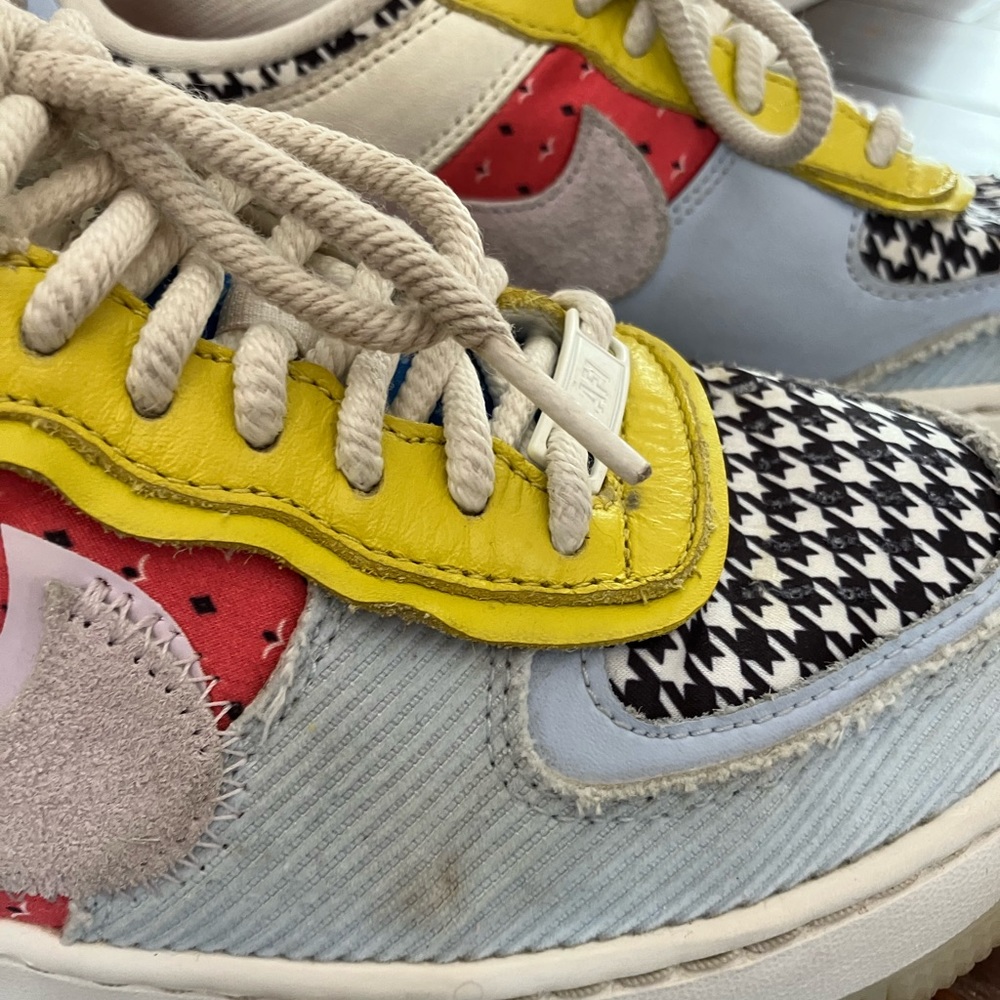 Nike Air Force 1 Shadow ‘Patchwork’ Size 6.5 - image 4